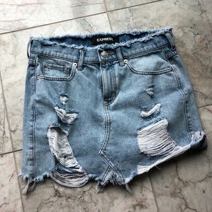 Express Demin Skirt